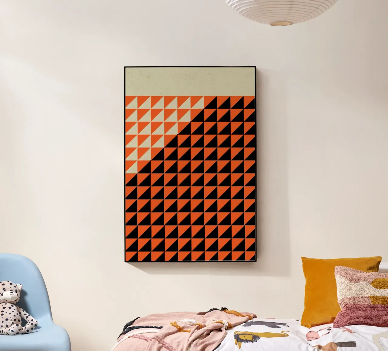 Tri graphic acrylic glass by Rocket68