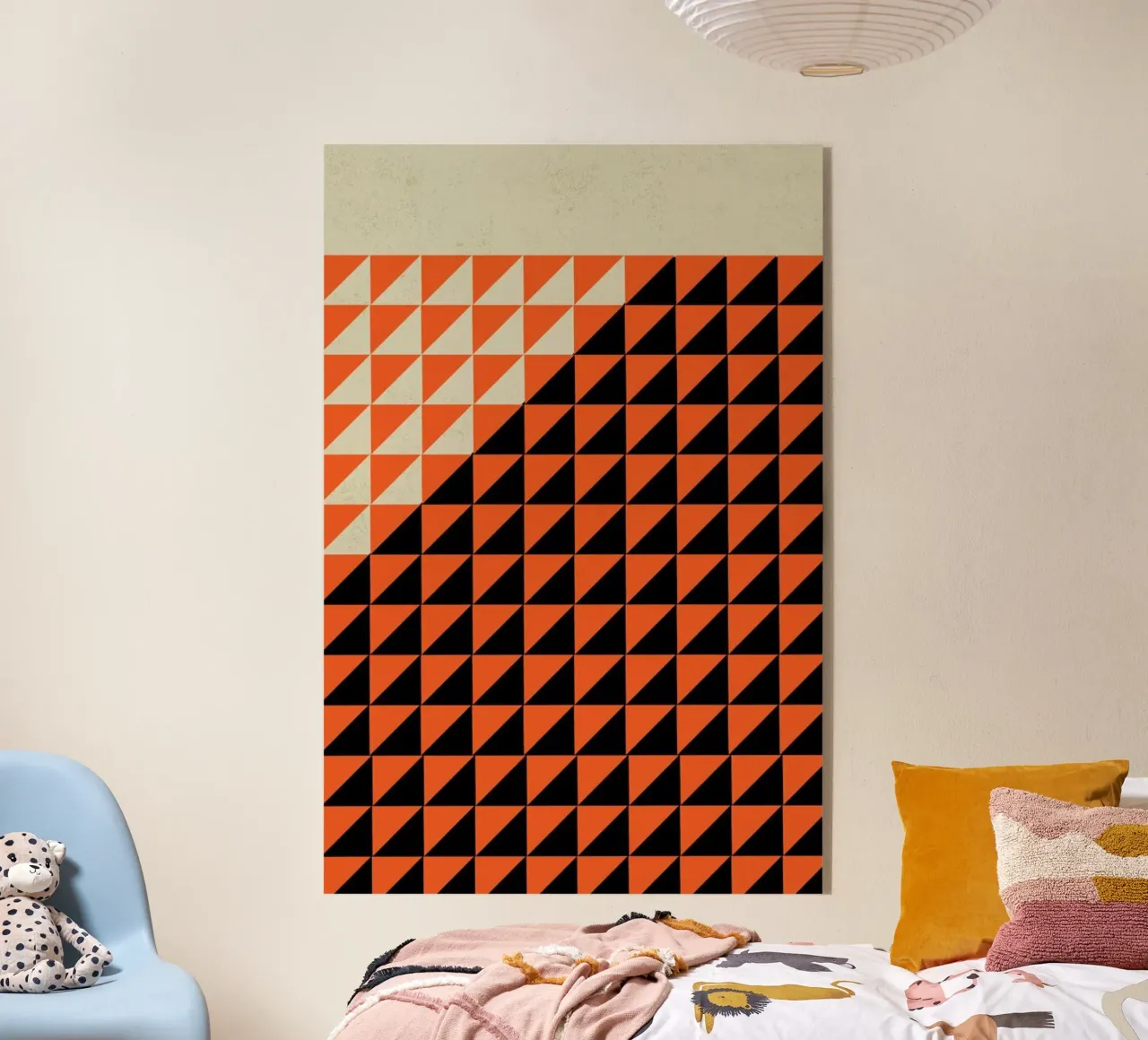 Tri graphic acrylic glass by Rocket68