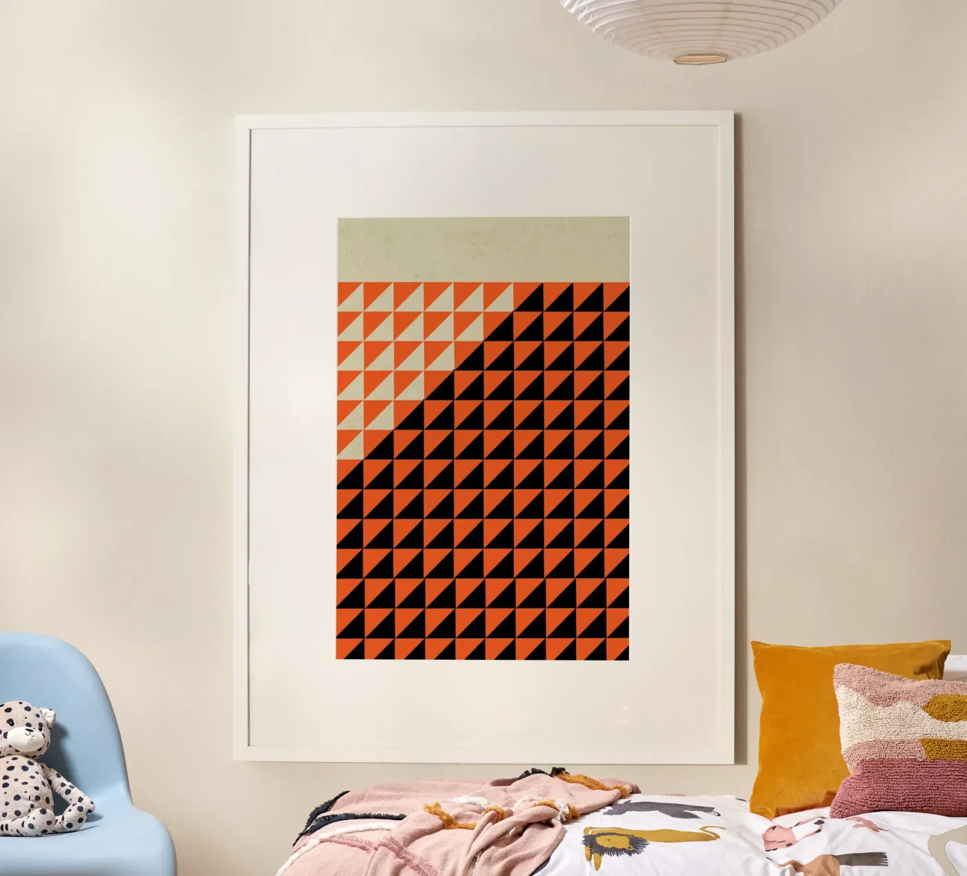 Tri graphic poster van Rocket68