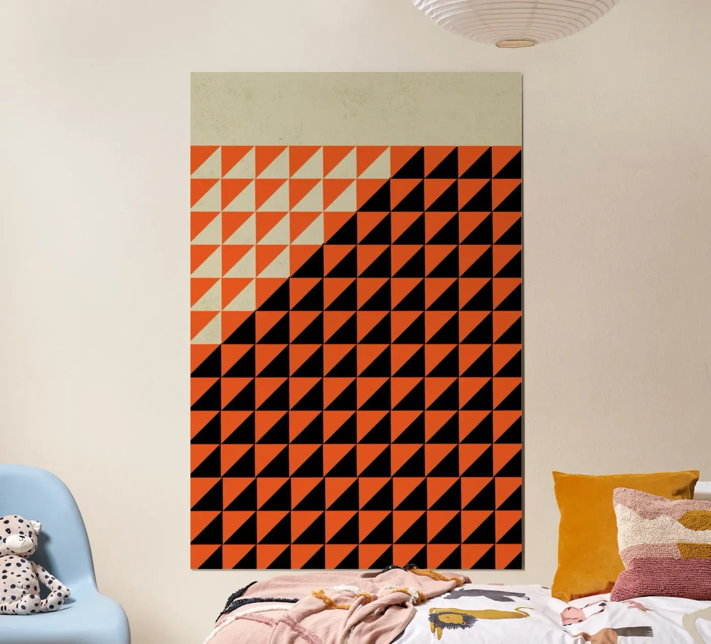 Tri graphic poster van Rocket68