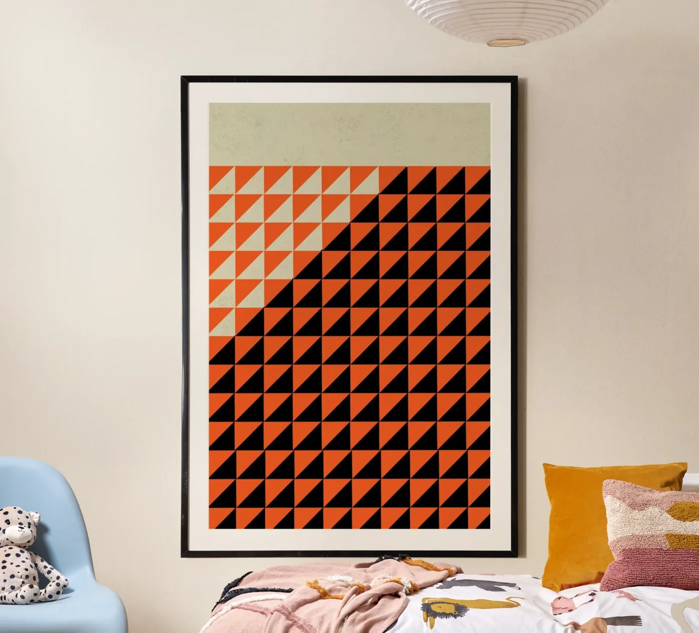 Tri graphic poster van Rocket68