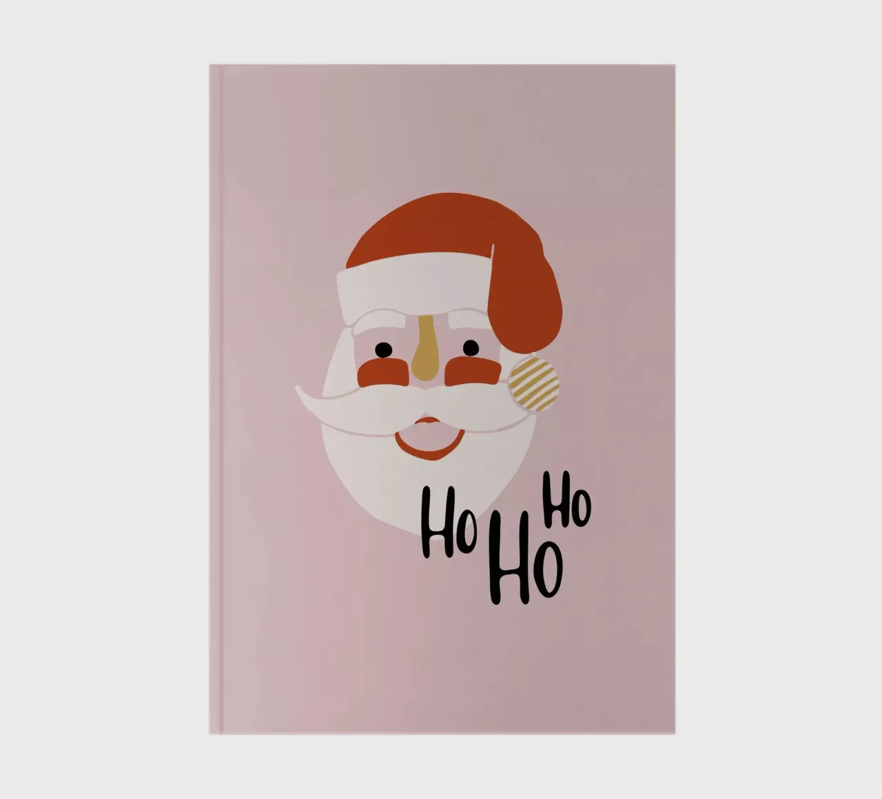 Ho ho ho | rosa notebook by modeern