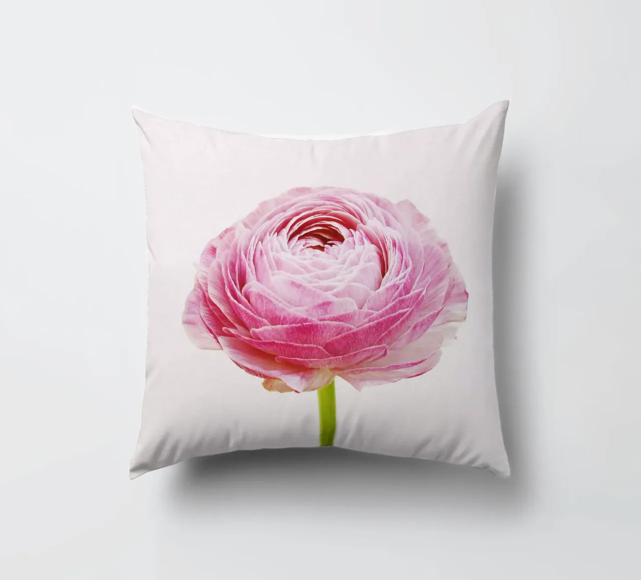 Ranunculus decorative cushion by Cassia Beck Photography