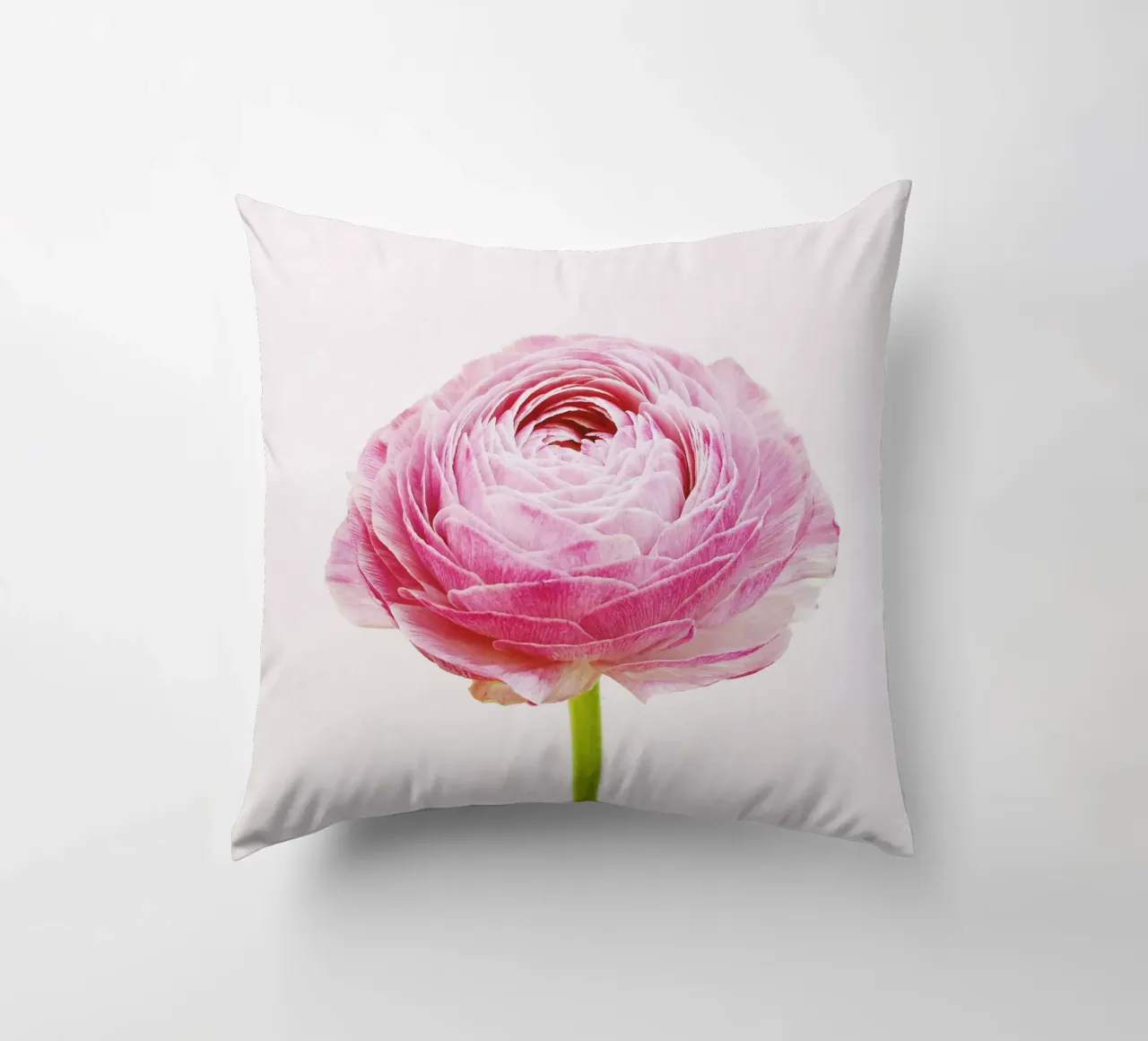Ranunculus decorative cushion by Cassia Beck Photography