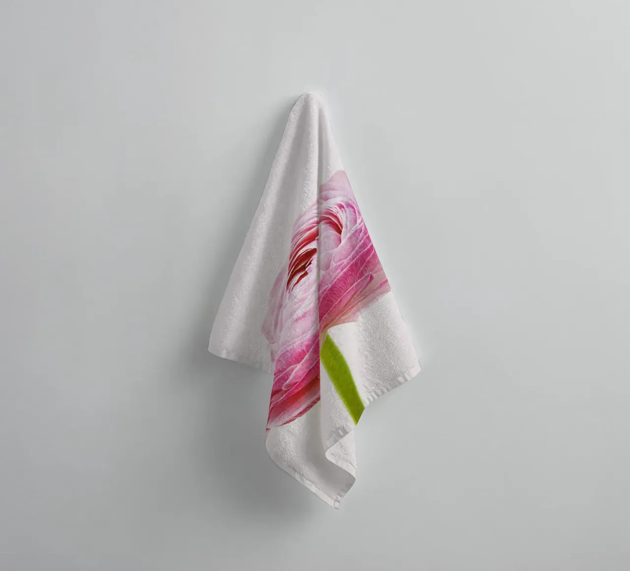 Ranunculus towel by Cassia Beck Photography