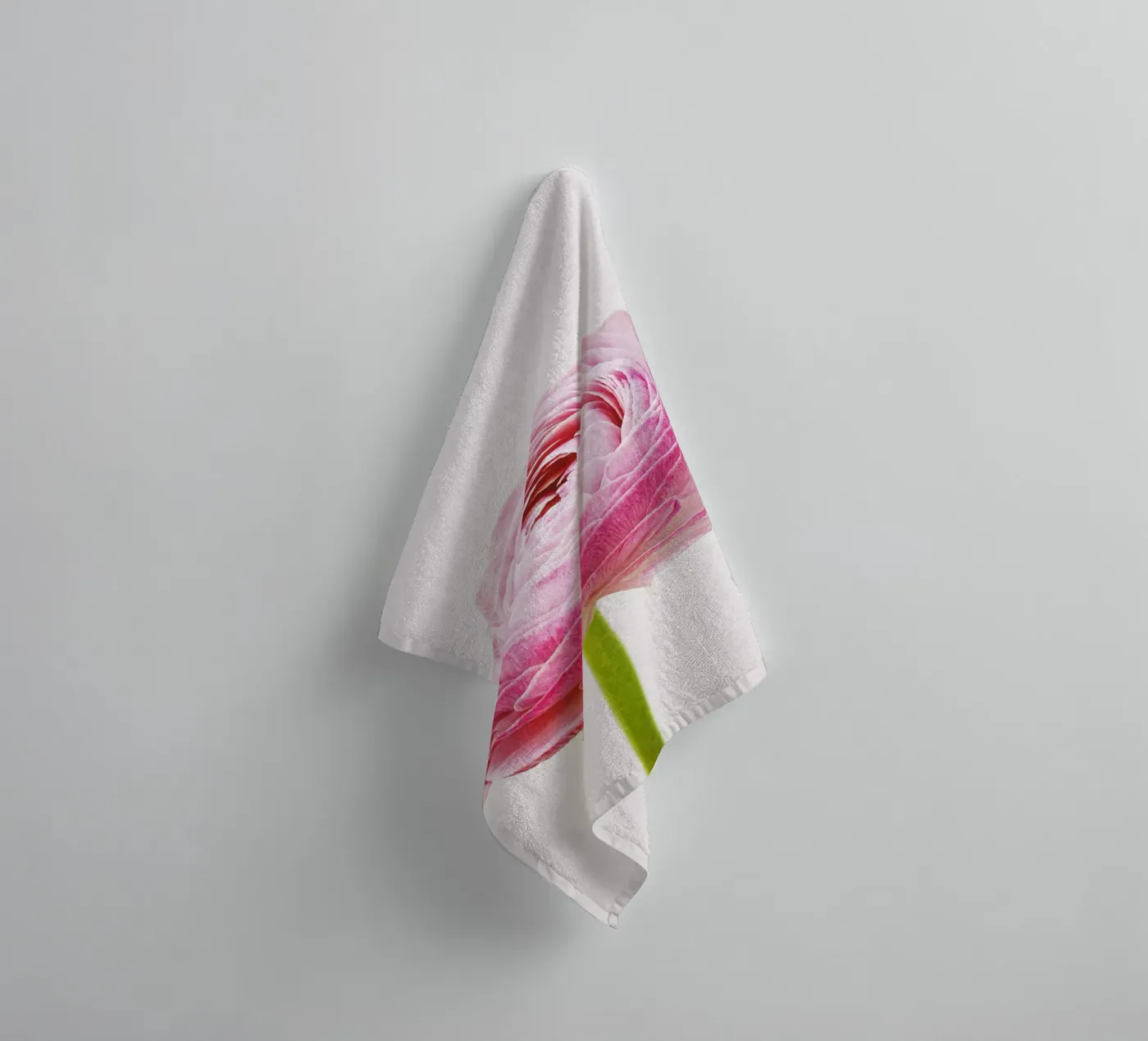 Ranunculus towel by Cassia Beck Photography