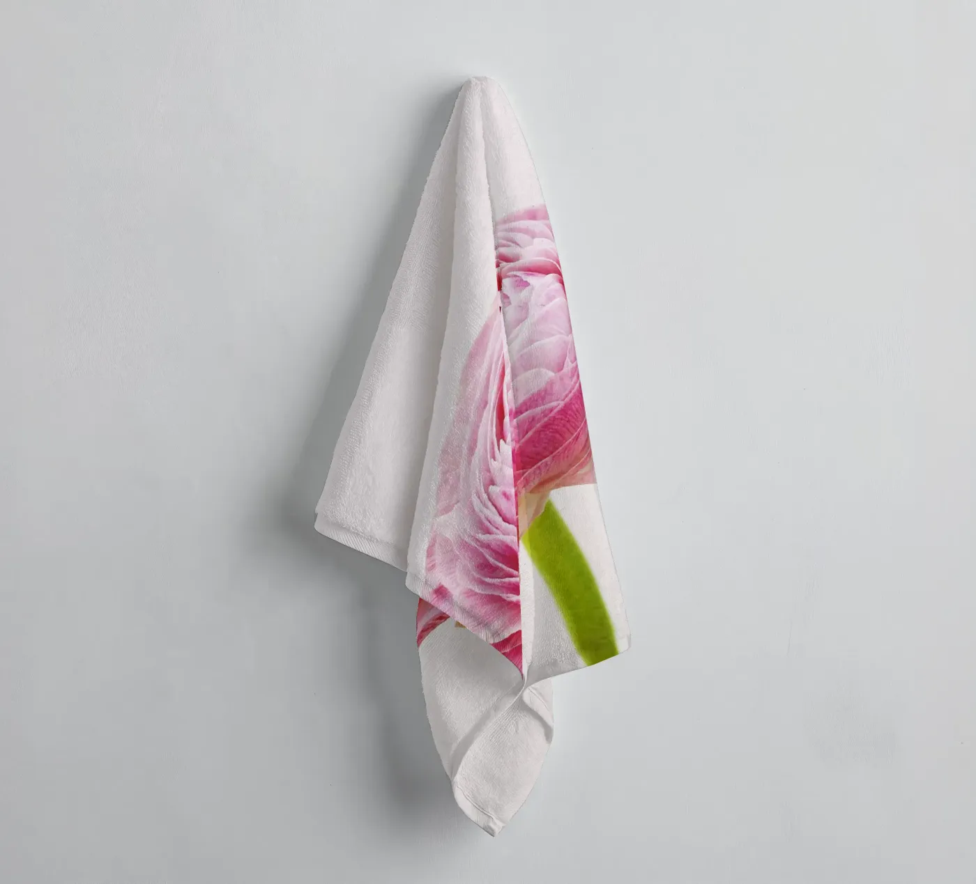 Ranunculus towel by Cassia Beck Photography