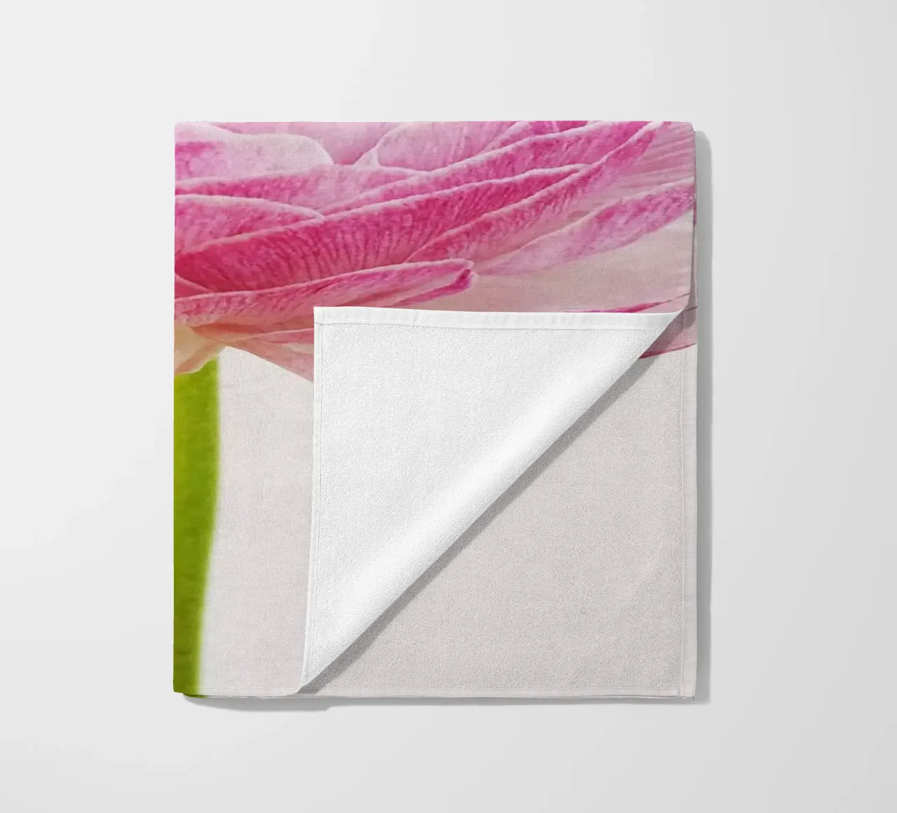 Ranunculus beach towel by Cassia Beck Photography
