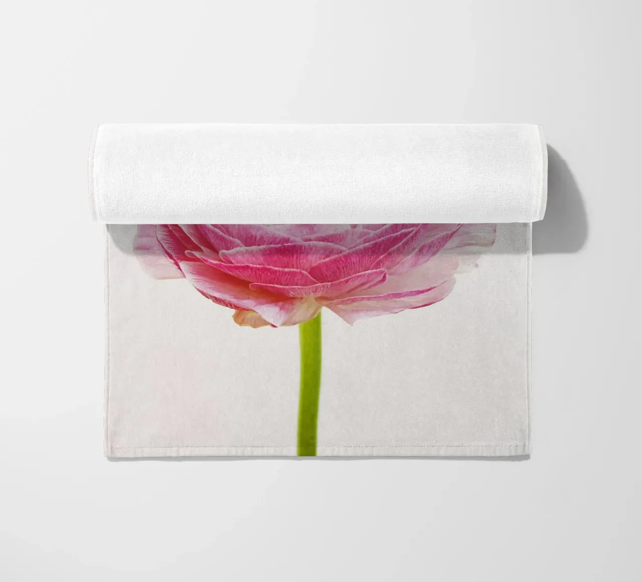 Ranunculus beach towel by Cassia Beck Photography