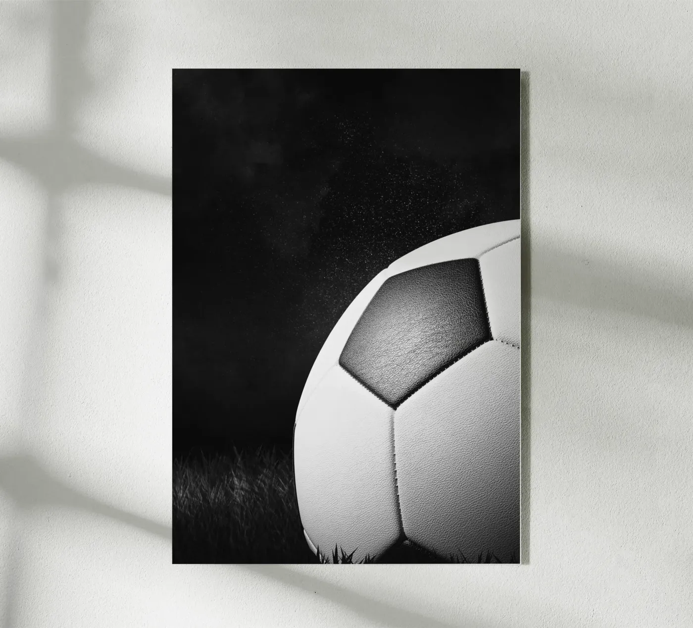 Fußball plexiglass da RASENZAUBER Wunderwerk