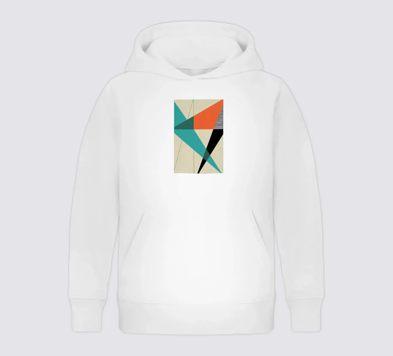 Diagonal Unity felpa bambino con cappuccio da Rocket68