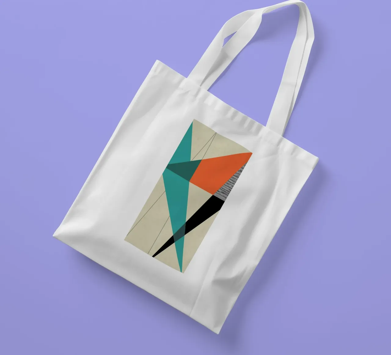 Diagonal Unity borsa in juta da Rocket68