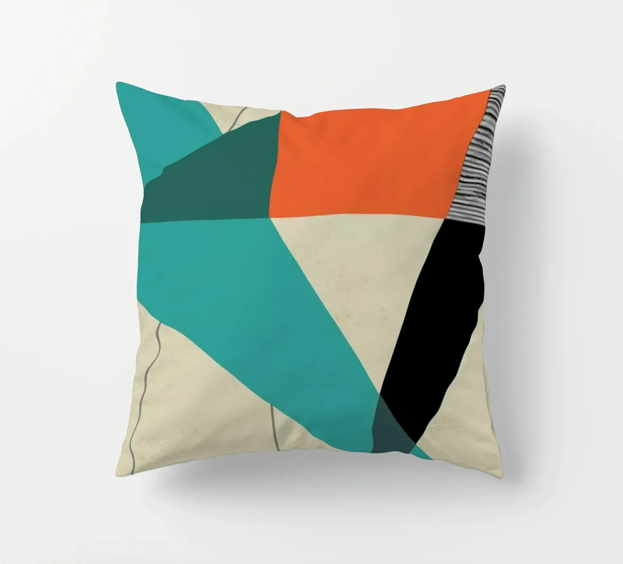 Diagonal Unity Kissen von Rocket68