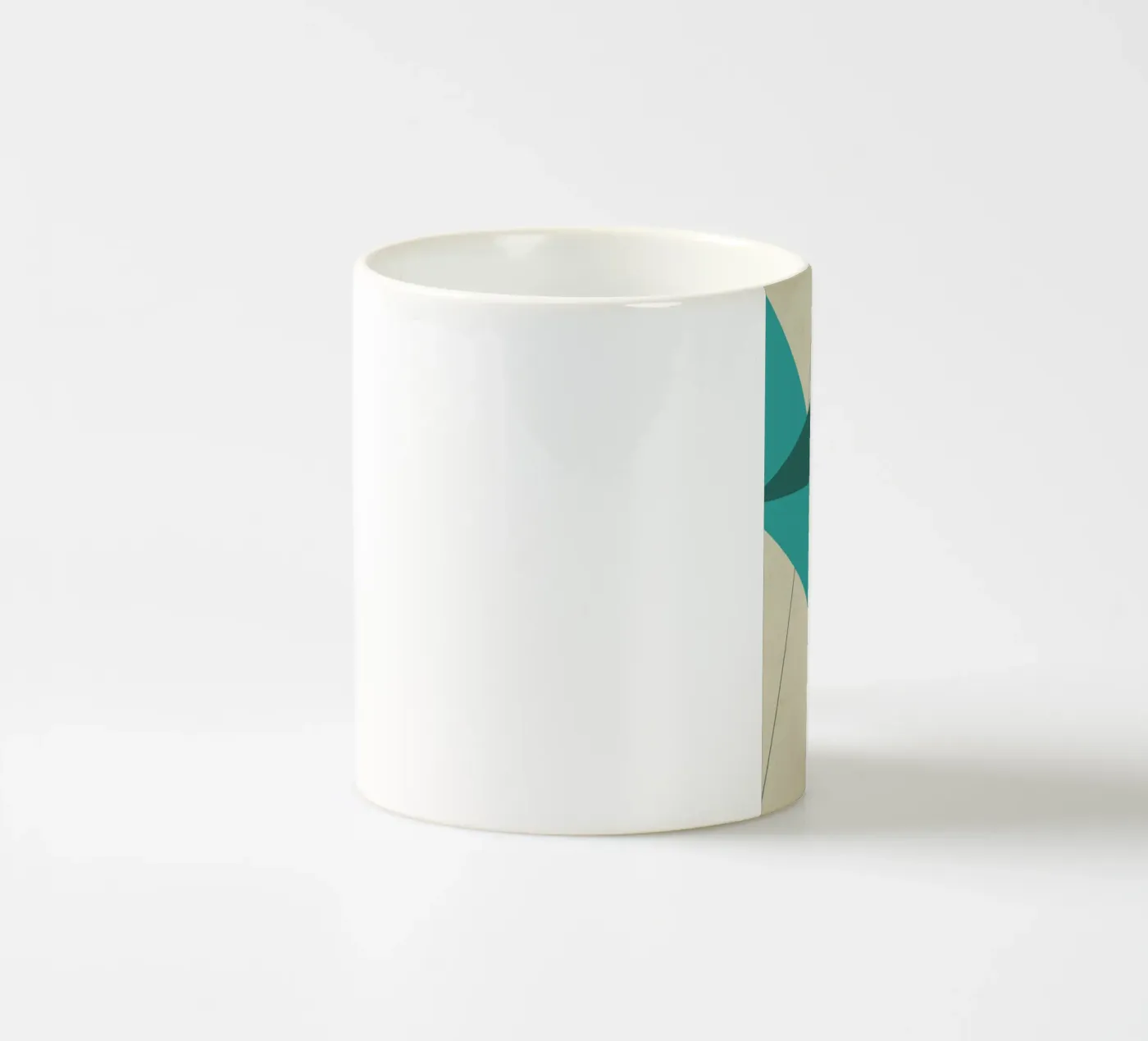 Diagonal Unity Keramik Tasse von Rocket68