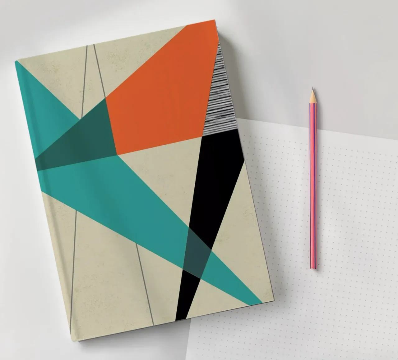 Diagonal Unity Notizbuch von Rocket68