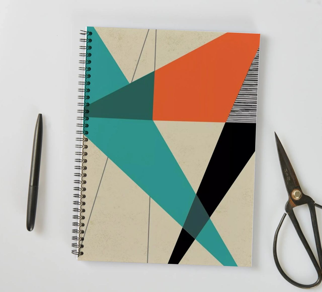 Diagonal Unity cuaderno de espiral de Rocket68