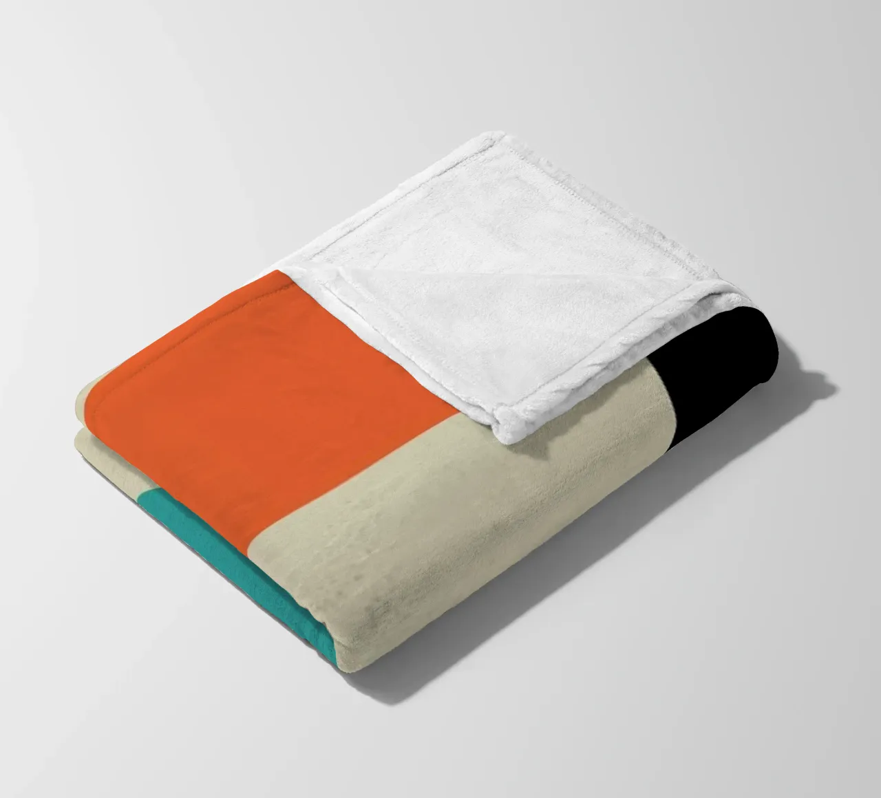 Diagonal Unity fleece blanket by Rocket68