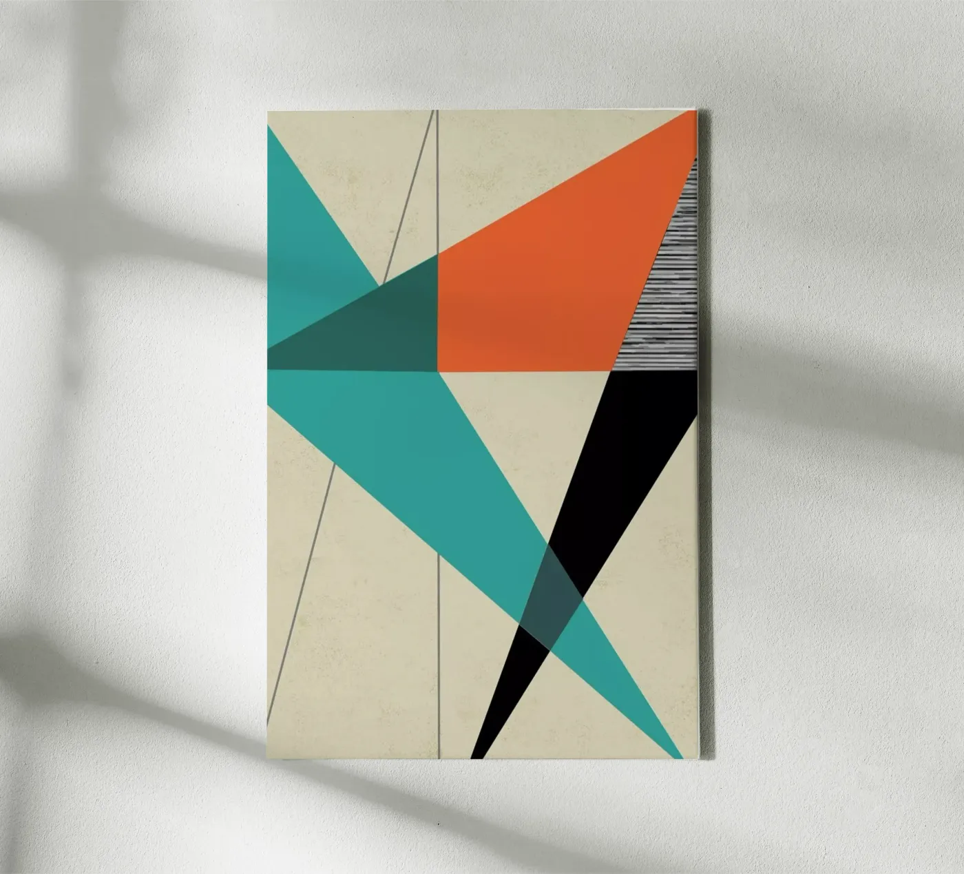 Diagonal Unity canvas van Rocket68