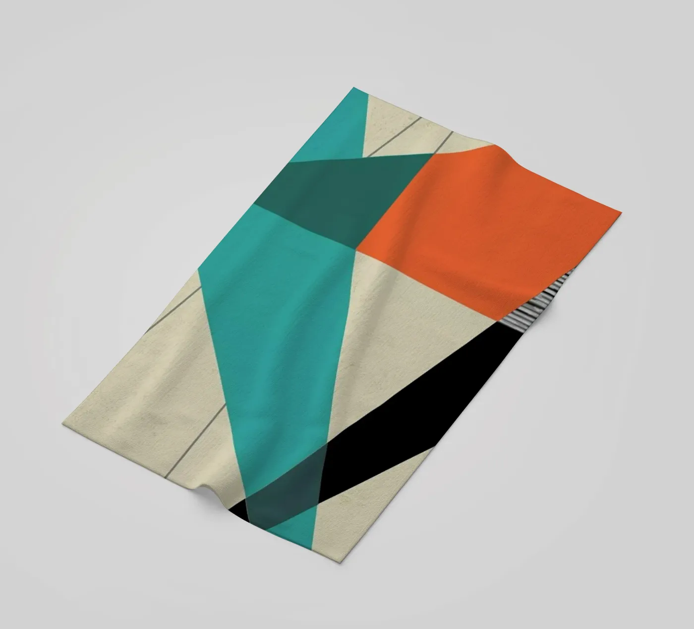 Diagonal Unity beach towel by Rocket68
