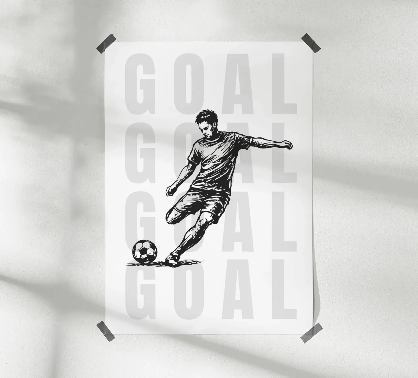 GOAL poster da RASENZAUBER Wunderwerk