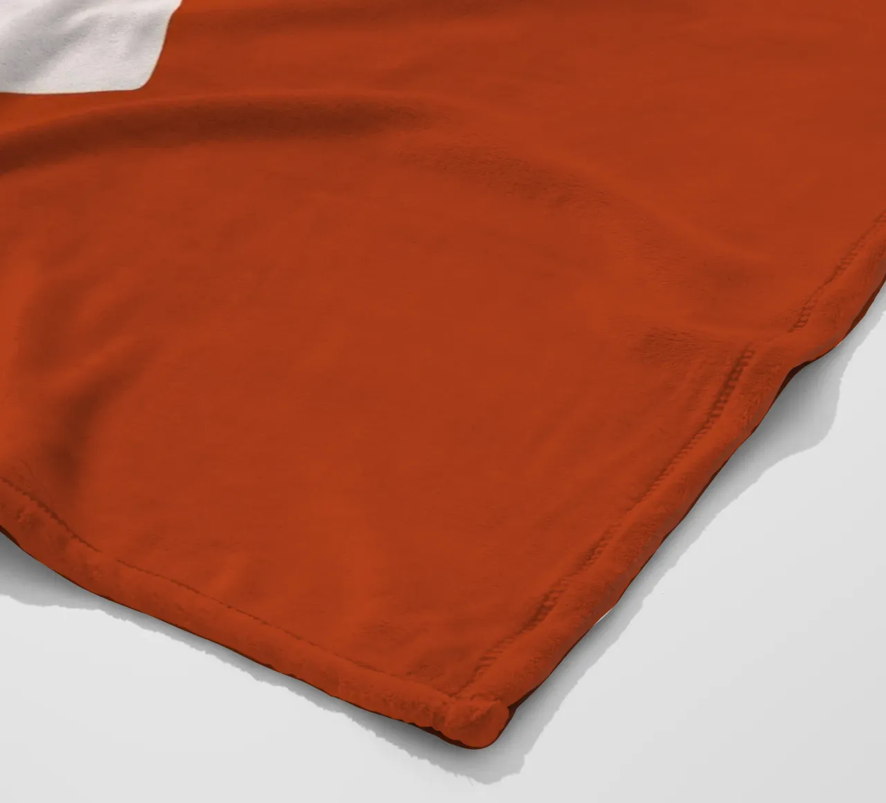 Hirsch | rot coperta in pile da modeern