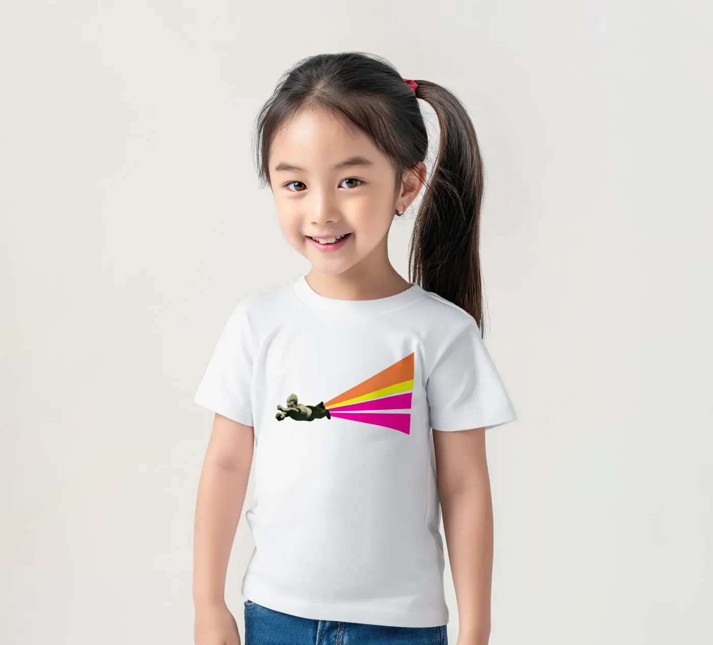 Superheld kinder t-shirt van Cassia Beck Collage