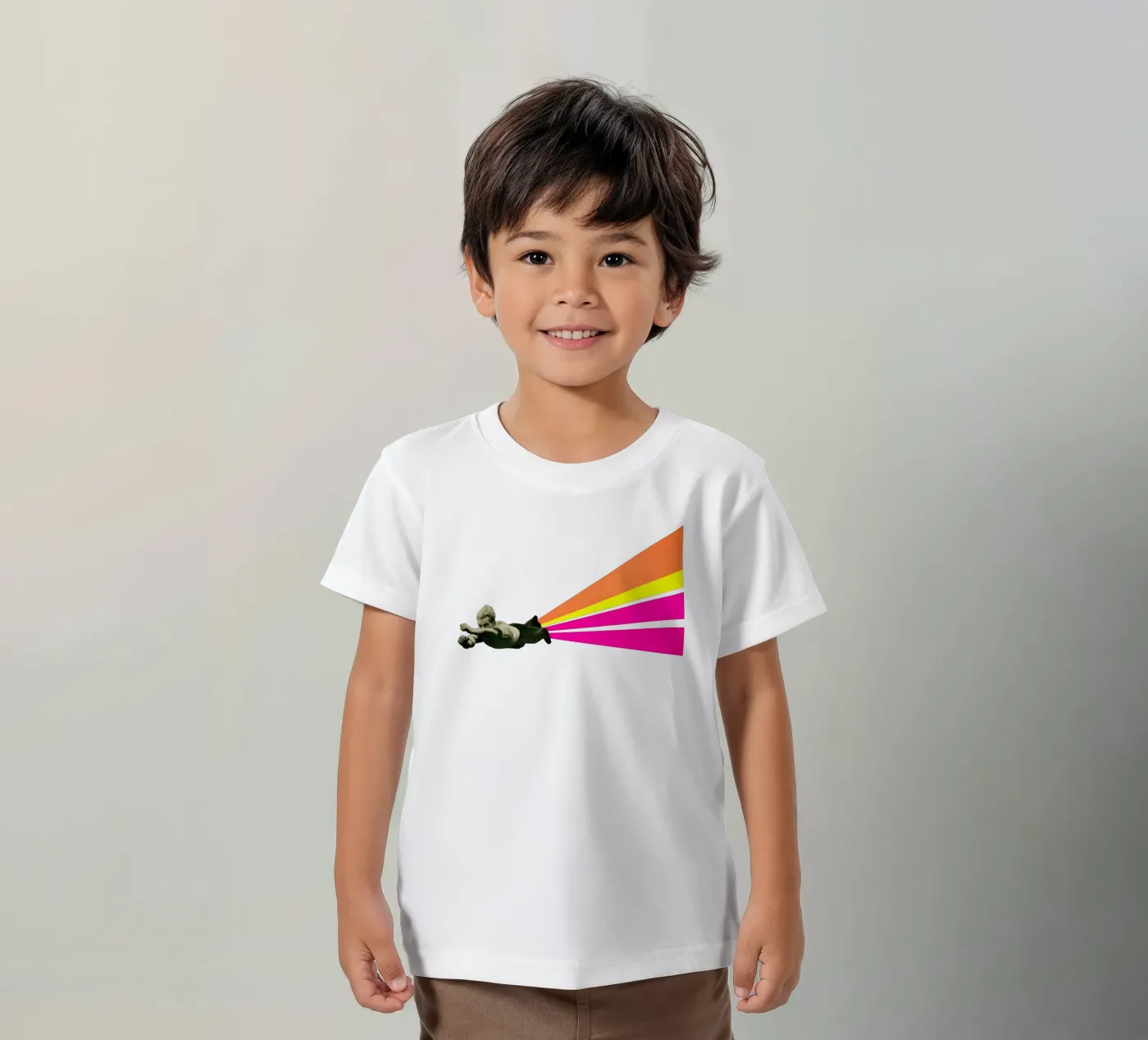 Superheld kinder t-shirt van Cassia Beck Collage