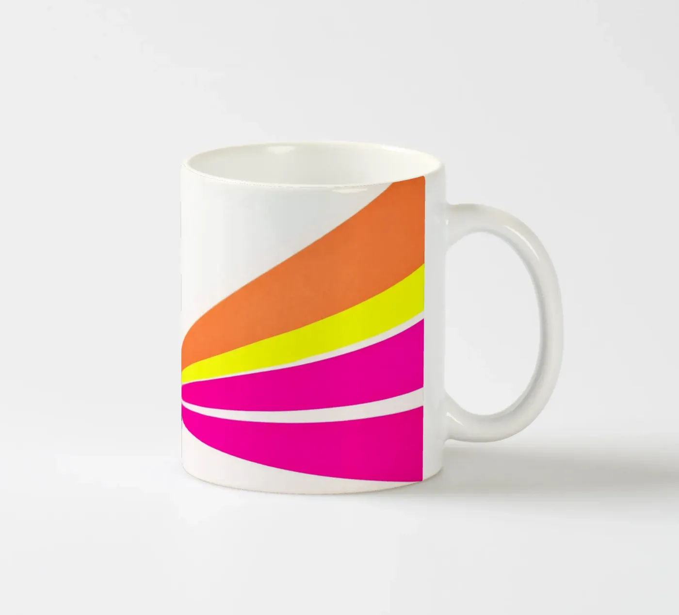 Superhero ceramic mug by Cassia Beck Collage