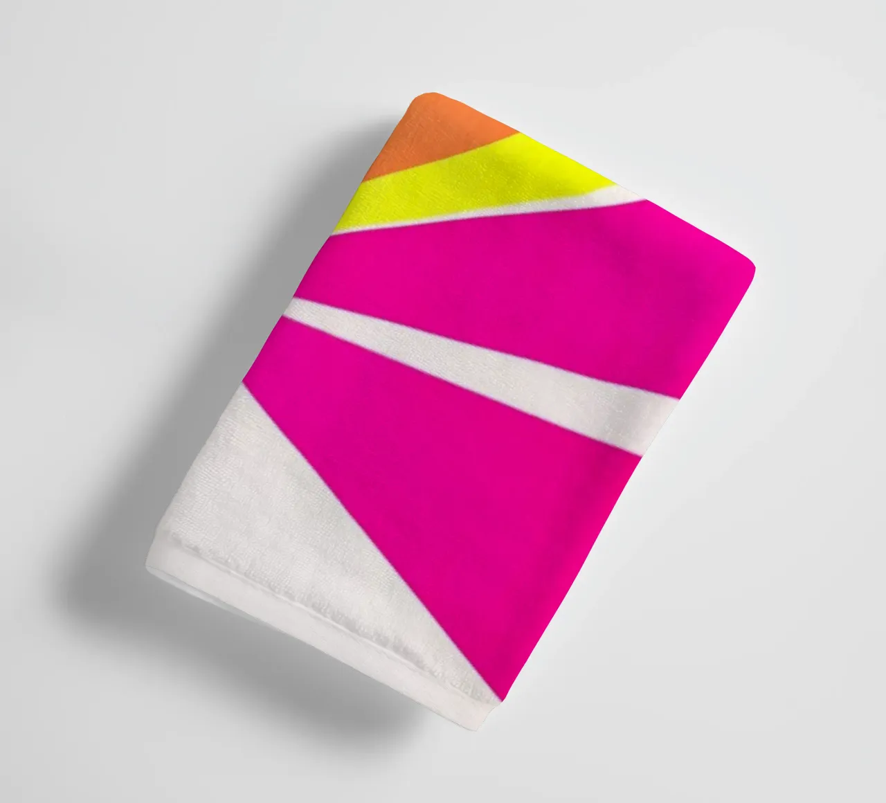 Superheld badhanddoek van Cassia Beck Collage