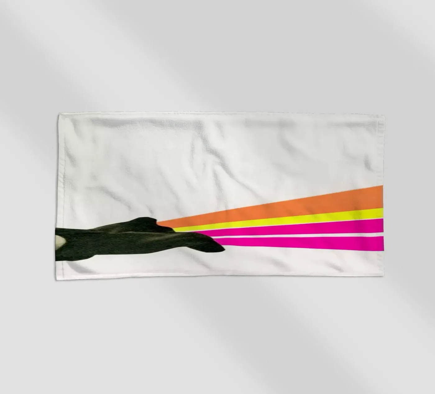 Superheld strandhanddoek van Cassia Beck Collage