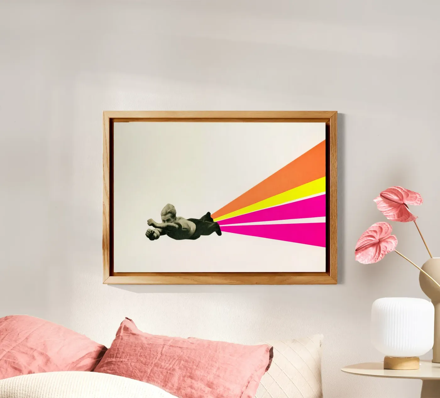 Superhero forex plate by Cassia Beck Collage