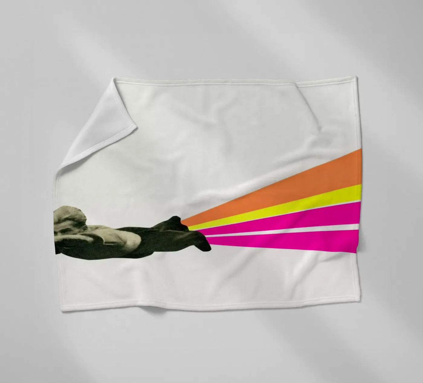 Superheld fleecedeken van Cassia Beck Collage