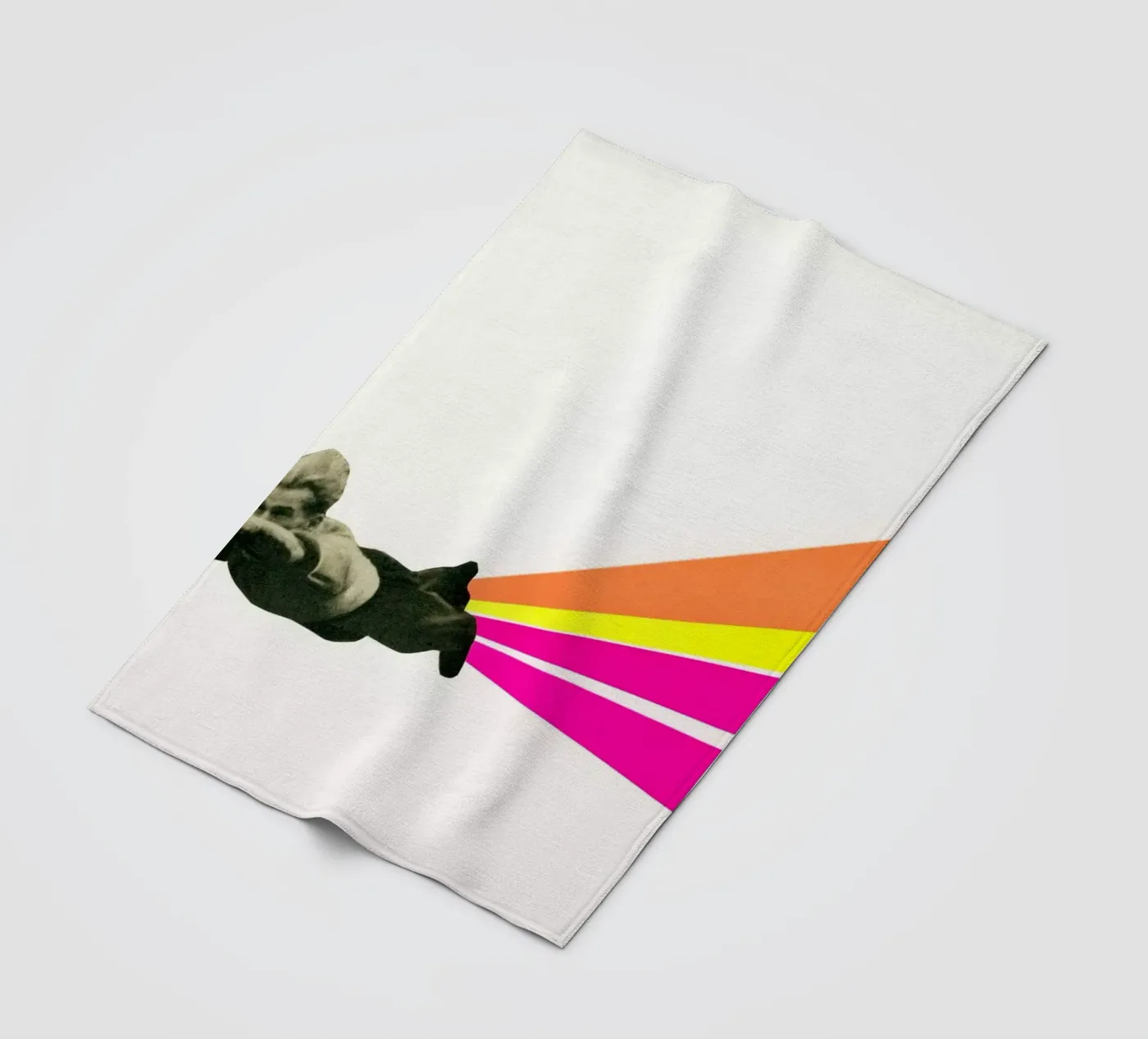 Superheld fleecedeken van Cassia Beck Collage