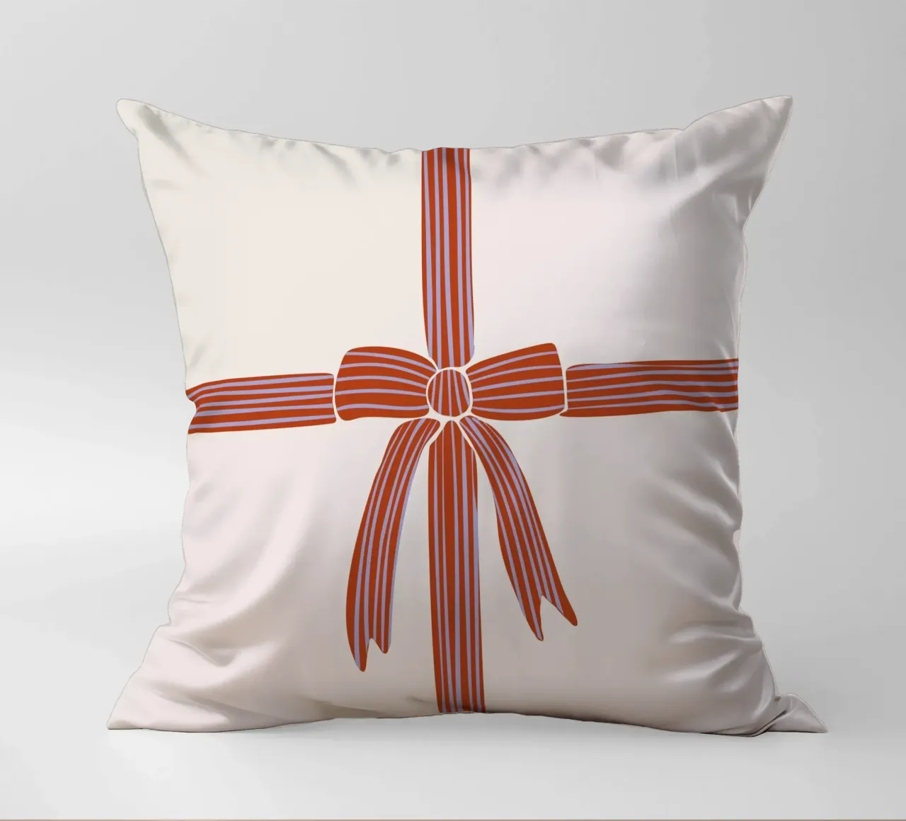 Schleife | beige cuscino da modeern