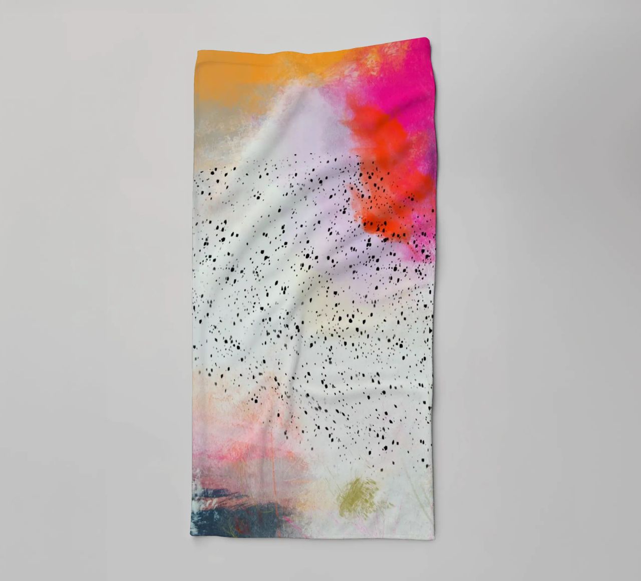 Dance of the starlings - Sort Sol towel by Annikamilla