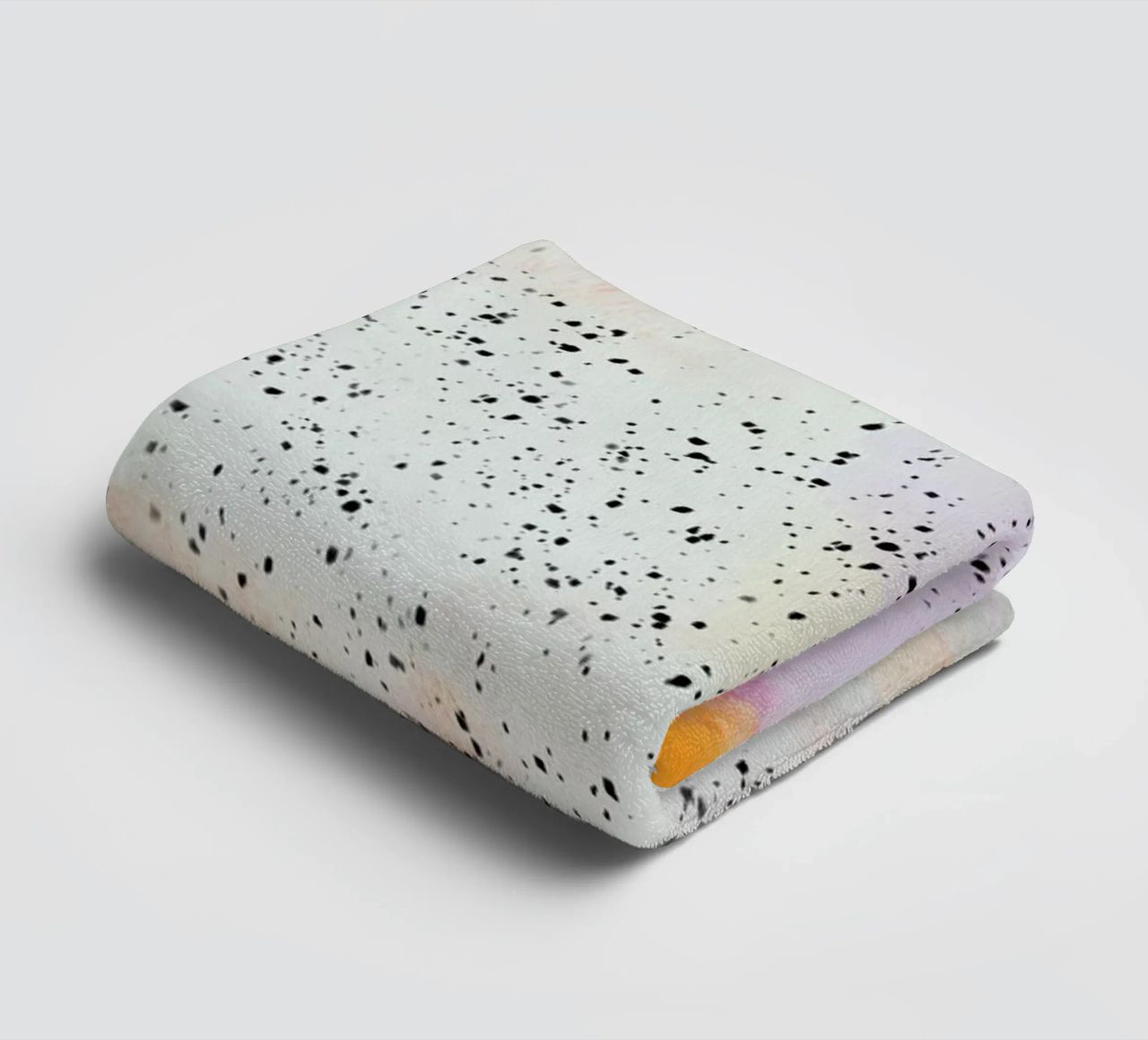 Dance of the starlings - Sort Sol towel by Annikamilla