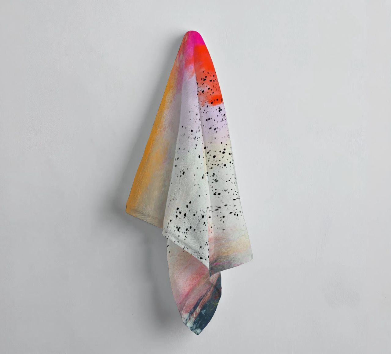 Dance of the starlings - Sort Sol towel by Annikamilla
