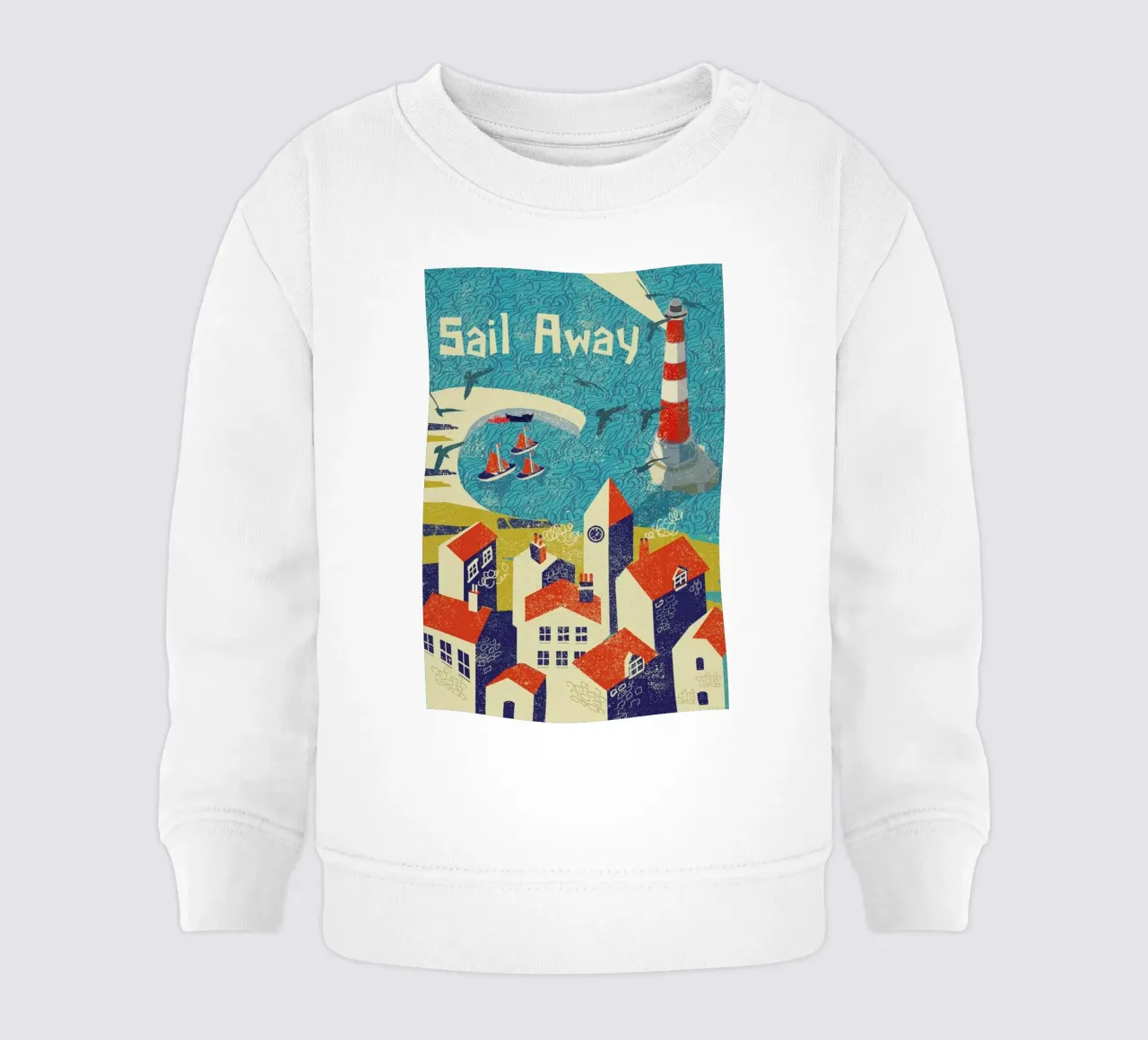 Sail Away felpa neonato da Rocket68