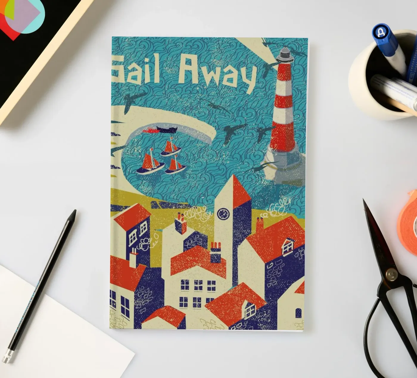 Sail Away notebook by Rocket68