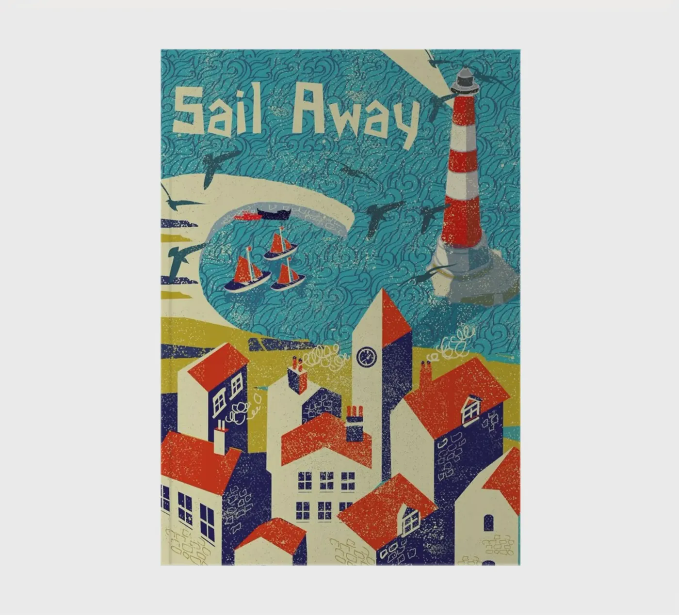 Sail Away notebook by Rocket68