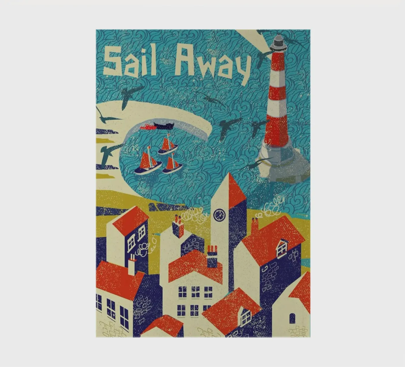 Sail Away notebook by Rocket68