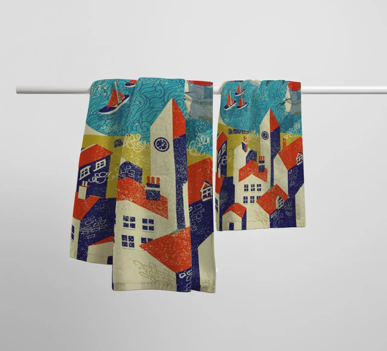 Sail Away Handtuch von Rocket68