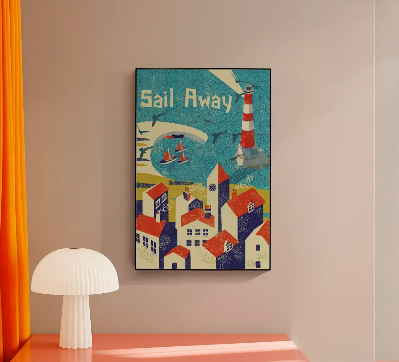 Sail Away plexiglass da Rocket68