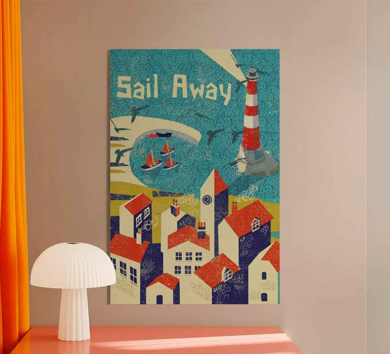 Sail Away plexiglass da Rocket68