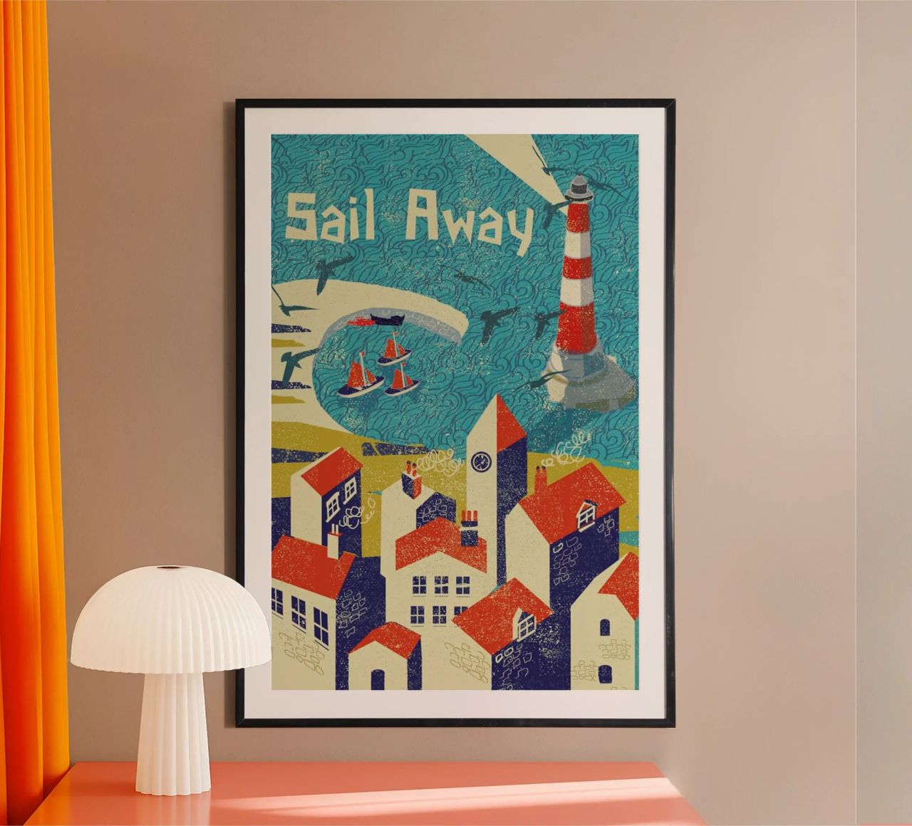 Sail Away poster by Rocket68