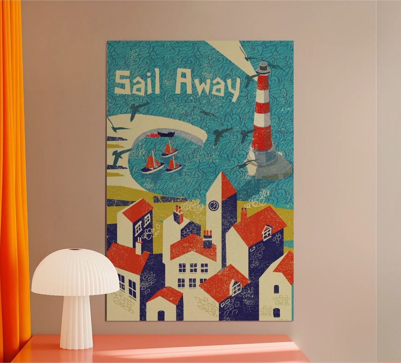Sail Away poster by Rocket68