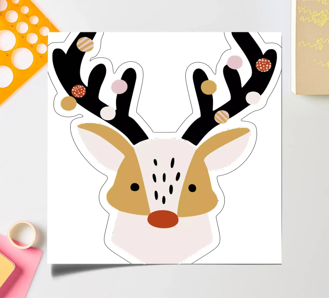 Hirsch sticker sheet by moDeern