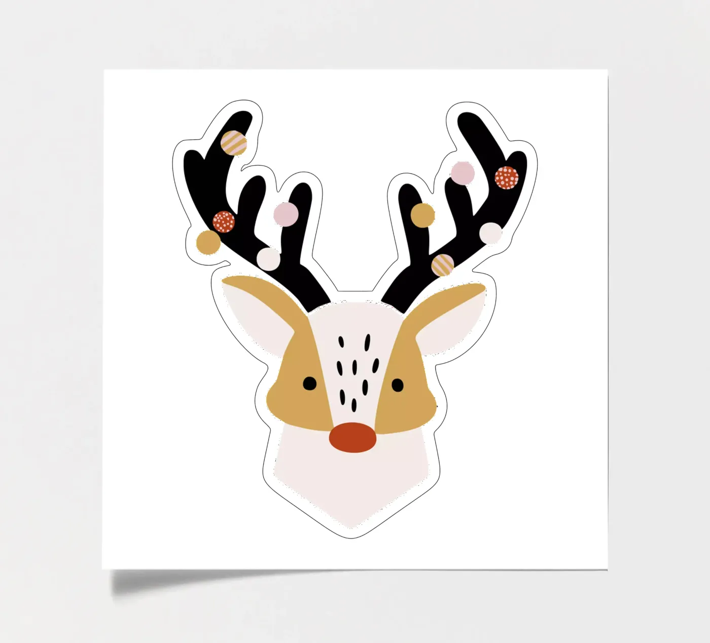 Hirsch stickervel van moDeern