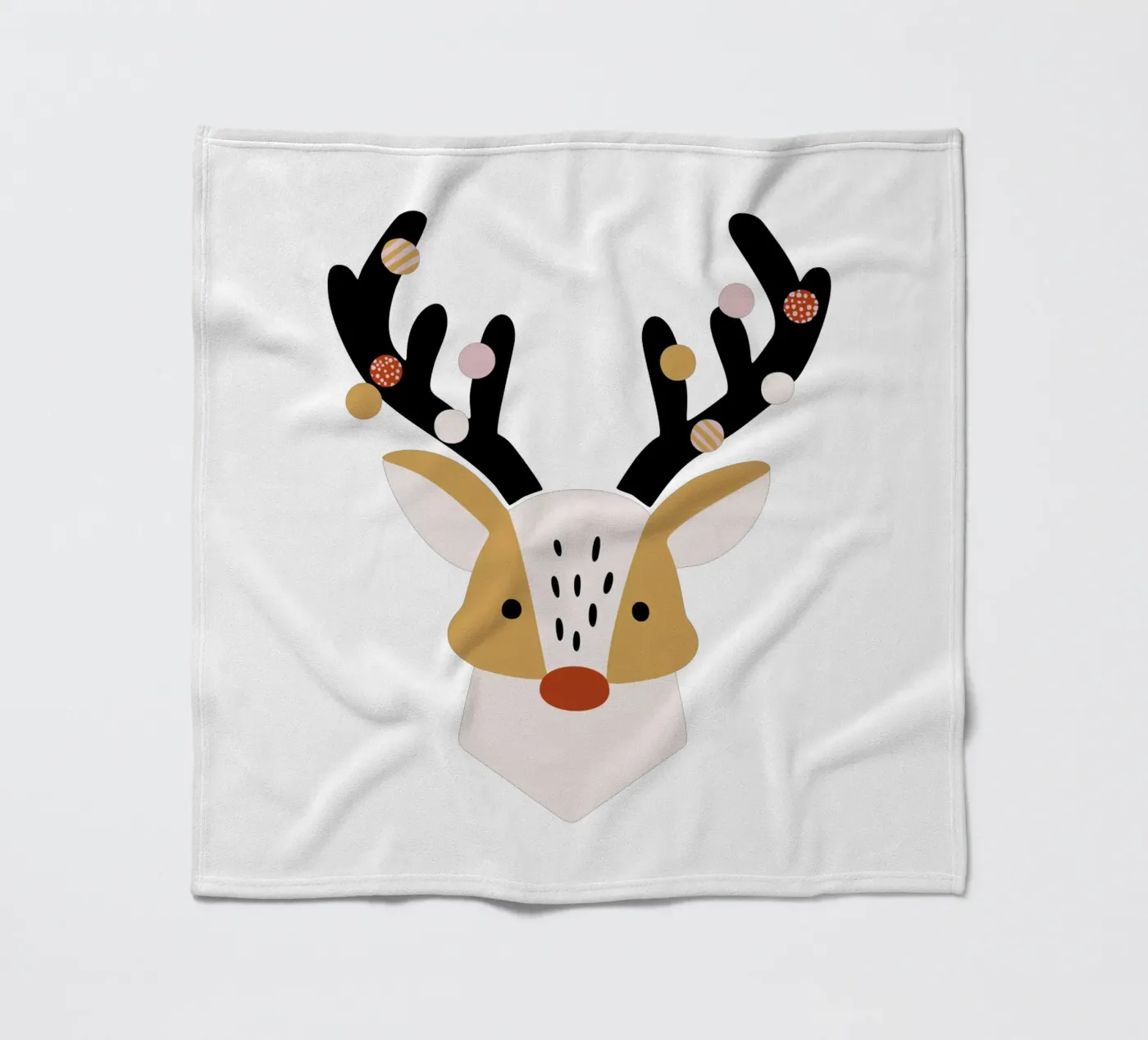 Hirsch Fleecedecke von moDeern