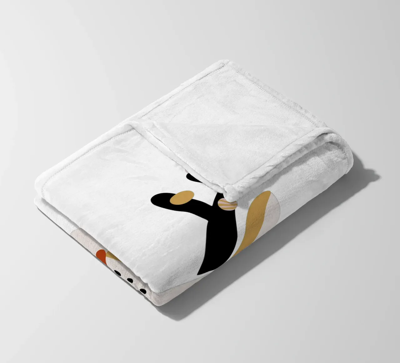 Hirsch Fleecedecke von moDeern